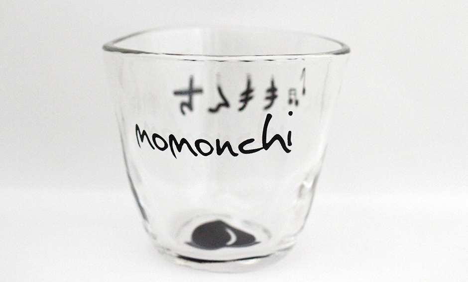 「ももんち」オリジナルグラス