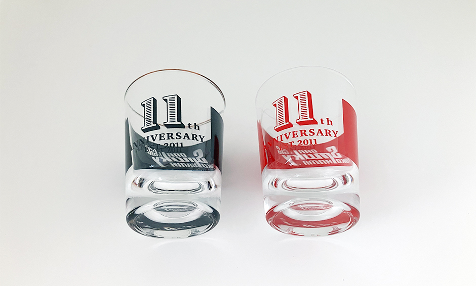 Smoky11周年ショットグラス